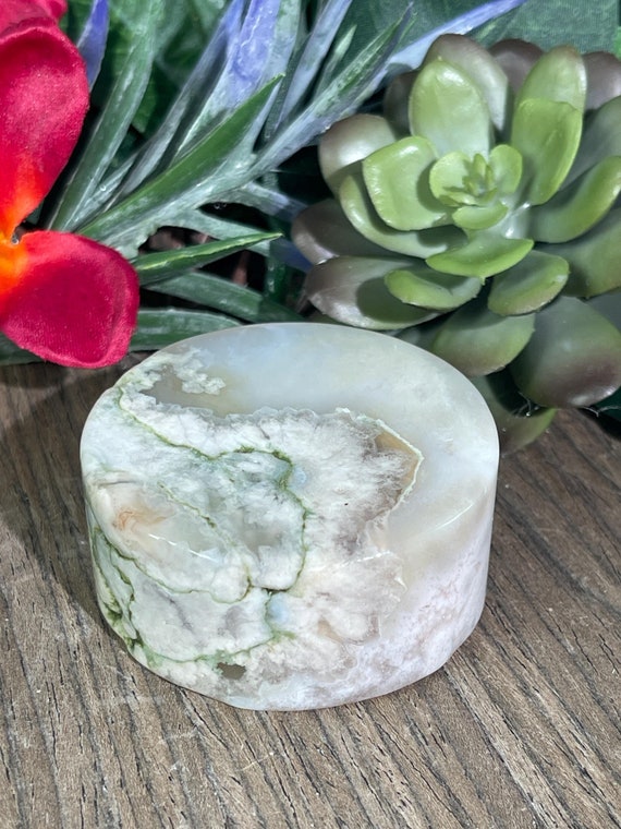 Sakura Flower Agate Plate