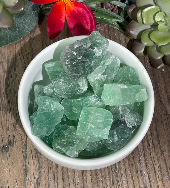 Green Calcite /Rough/Third Eye/Heart Chakra