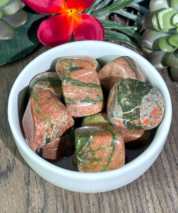 Unakite /Tumbled/Vision/Third Eye