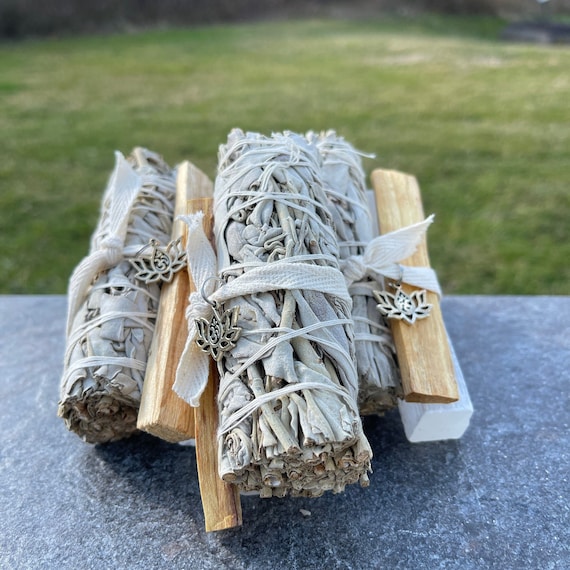 White Sage, Palo Santo & Selenite Bundle