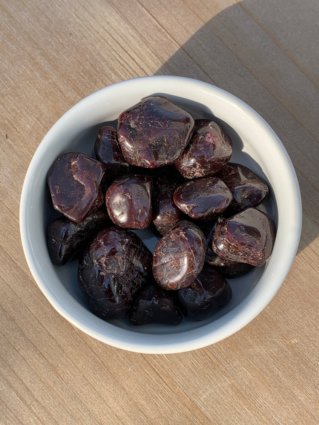 Red Pyrope Garnet Tumbled Stones - Etsy