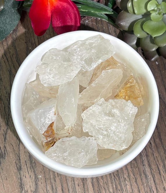 Girasol Opal Rough Quartz Crystals/ Heart Chakra/ Self-love