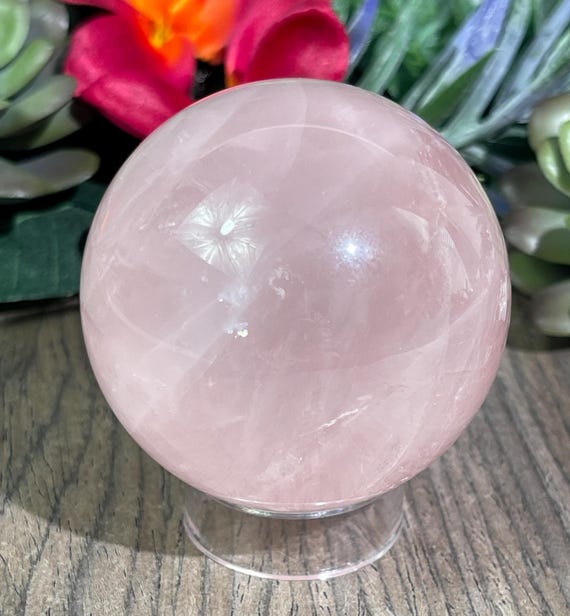 Rose Quartz Sphere/Heart Chakra/Higher Heart