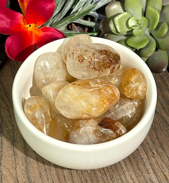 Golden Healer Quartz/Tumbled/Serenity/Crystal/Meditation