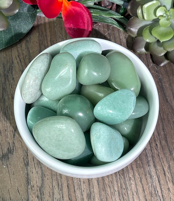 Green Aventurine/Tumbled/Good Luck/ Success/ Balance/ Harmony