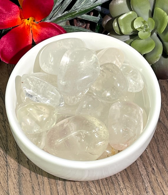 Clear Quartz /Tumbled/Manifestation/Energy Clearing/Luck