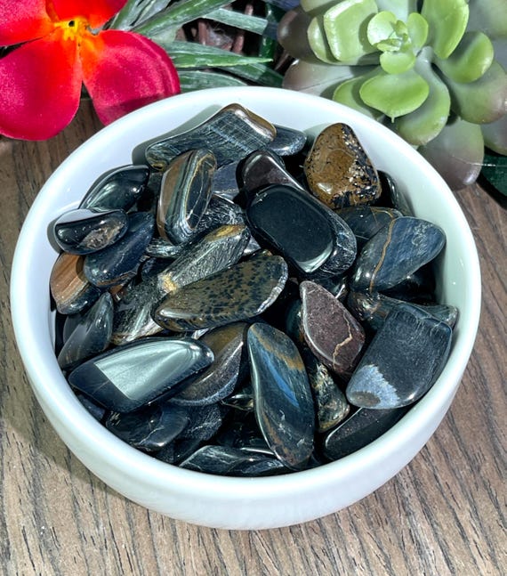 Blue Tigers Eye/ South Africa/ Small/ Crafts/Third Eye/ Divine/ Capricorn