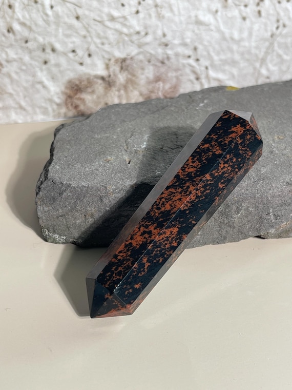 Mahogany Obsidian Double Terminated Point