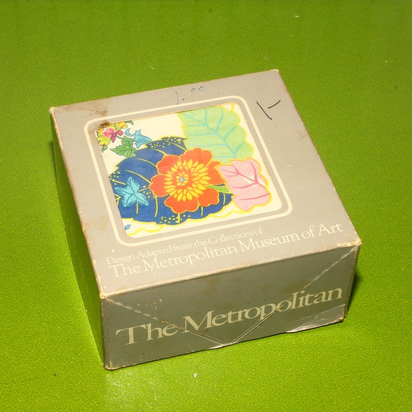 Metropolitan Museum of Art Cocktail Napkins 50 Count -- Flower Power Glamour Bold Pop Art Florals Cocktail Barware