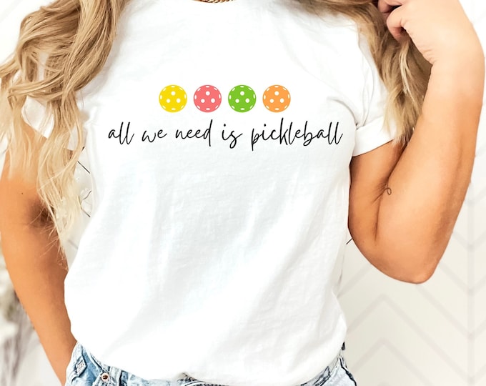 Pickleball Shirt for Women, Gift for Her, Pickleball Gifts, Sport Shirt, Pickleball Shirt, Sport Graphic Tees, Sport Outfit