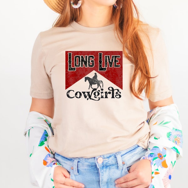 Long Live Cowgirl Shirt, Cowboy T-Shirt, Country Music Shirt, Nashville Shirt, Western Shirt, Cowgirl Shirt, Rodeo Fashion, Southern Tshirt