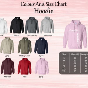 a group of different colored hoodies on a pink background