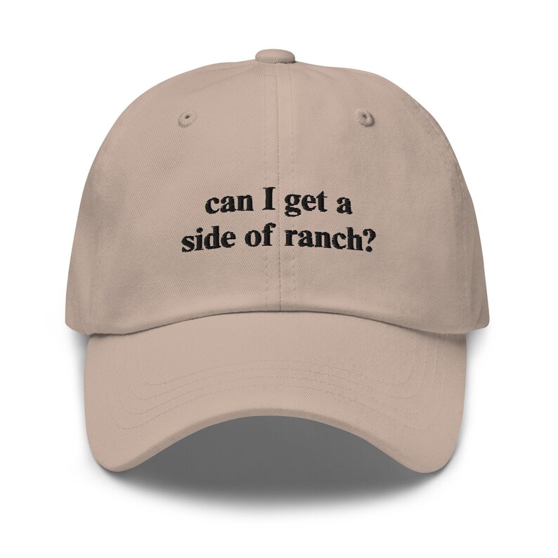 Ranch Hat, Funny Ranch Hat, Trendy Hat, Meme Hat, Dad Hat Aesthetic, Funny Hat