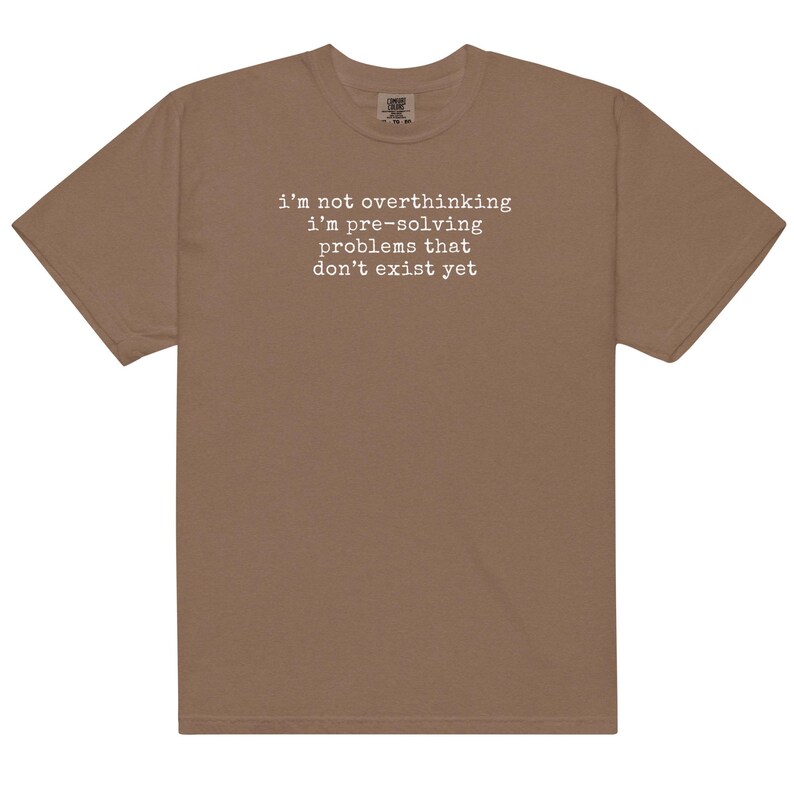 Unisex garment-dyed heavyweight t-shirt