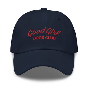 Good Girl Hat, Book Club Hat, Dad Hat Aesthetic, Literature Gift Hat, Gift For Book Lover, Gift Book Lover, Literary Gift, Smut, reading hat