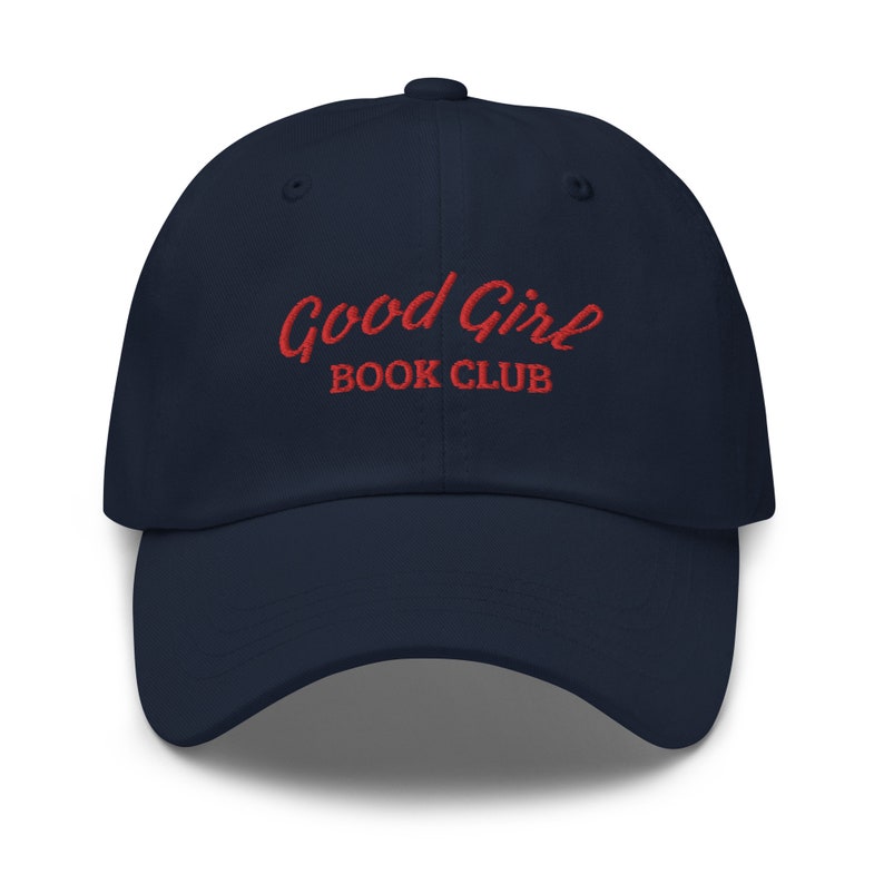 Good Girl Hat, Book Club Hat, Dad Hat Aesthetic, Literature Gift Hat, Gift For Book Lover, Gift Book Lover, Literary Gift, Smut, reading hat