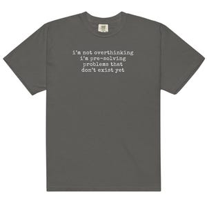 Unisex garment-dyed heavyweight t-shirt