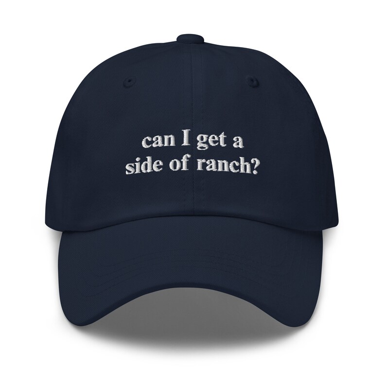 Ranch Hat, Funny Ranch Hat, Trendy Hat, Meme Hat, Dad Hat Aesthetic, Funny Hat