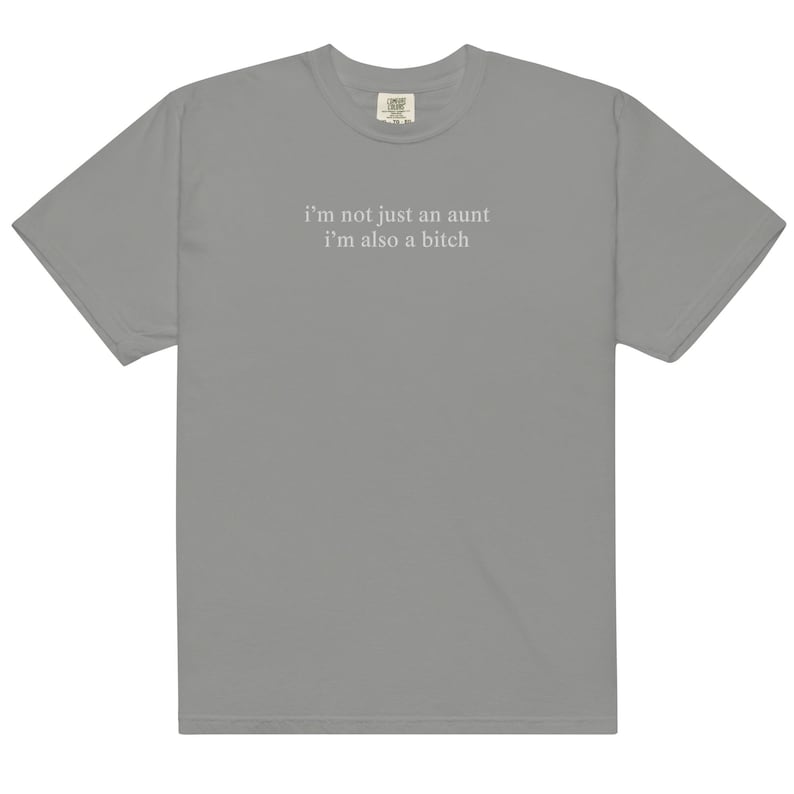 Unisex garment-dyed heavyweight t-shirt