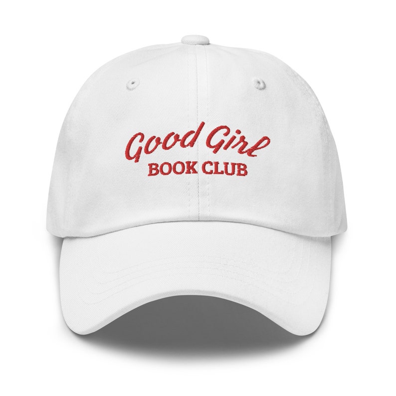 Good Girl Hat, Book Club Hat, Dad Hat Aesthetic, Literature Gift Hat, Gift For Book Lover, Gift Book Lover, Literary Gift, Smut, reading hat