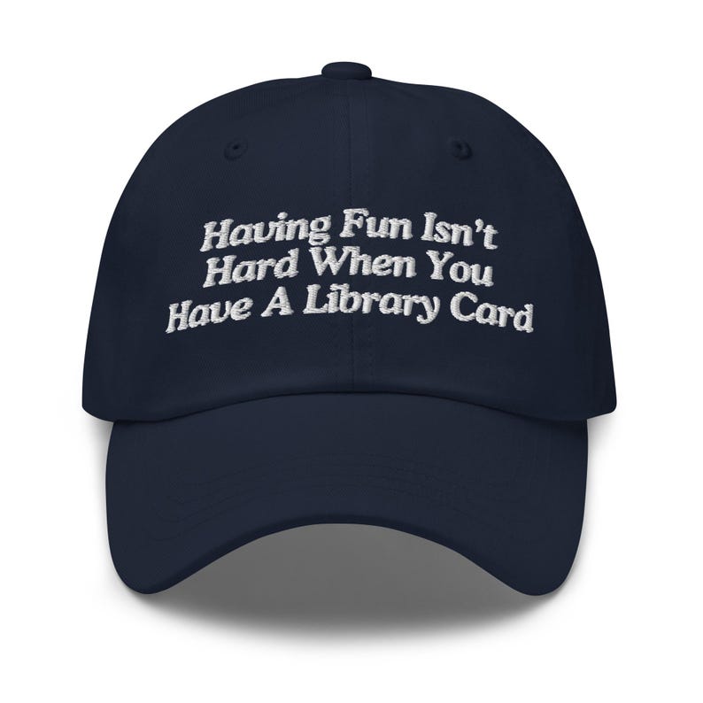 Book Hat, Aesthetic Hat, Literature Hat, Book Lover Gift, Literary Gift, Reading Hat, Bookworm Gift, Trendy Hat