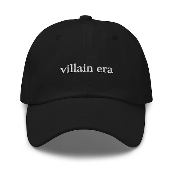 Villain Era Hat, Dad Hat Aesthetic, Literature Gift Hat, Gift For Book Lover, Gift Book Lover, Literary Gift, reading hat