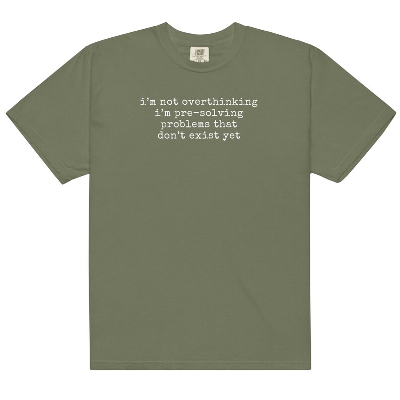 Unisex garment-dyed heavyweight t-shirt