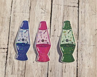 Gelatinous Cube Lava Lamp Sticker, Holographic, DnD TTRPG, Dungeons and Dragons, Nerdy Gift, Dungeon Master