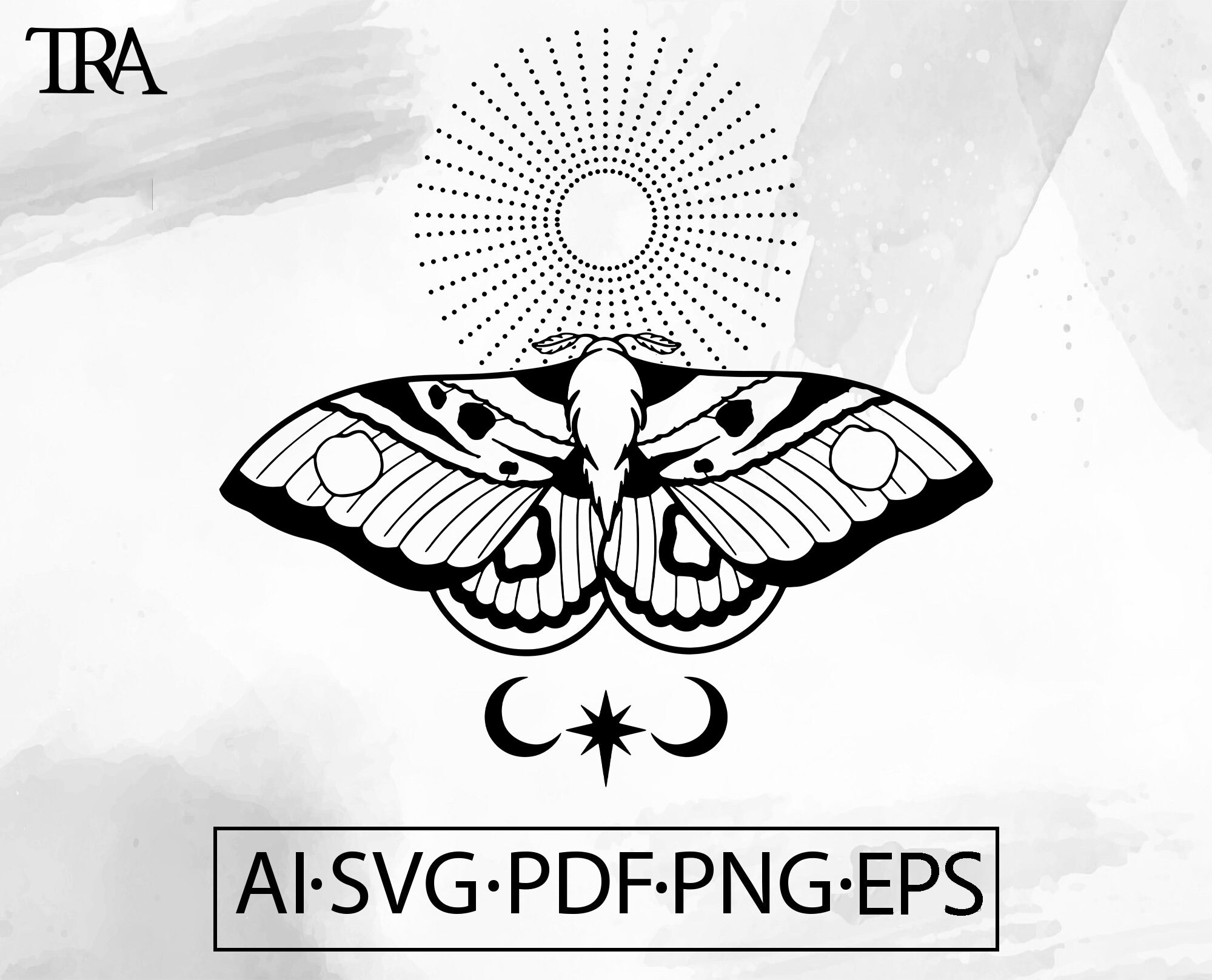 Ellie's Moth Tattoo SVG the Last of Us Part 2 Svg Dxf -  Norway