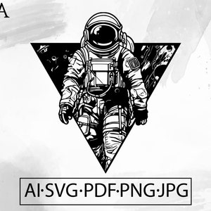 Astronaut SVG Galaxy Mystical UFO space Spaceship Spaceman Outerspace alien planet -Instant Digital Download file ai svg eps png pdf cricut