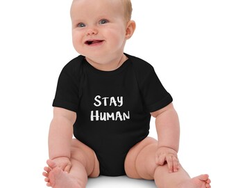 Body niemowlęce Stay Human Organic Cotton
