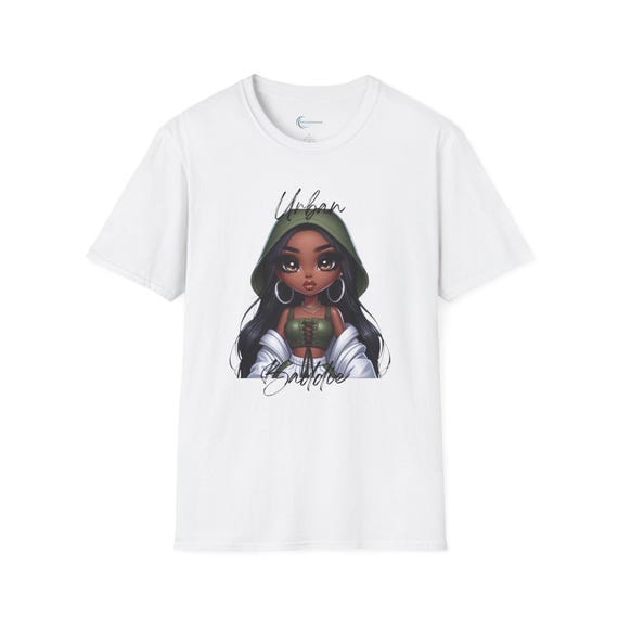 Urban Fashion, Urban Baddie, Stylish Graphic Tee, Casual Wear, Streetwear