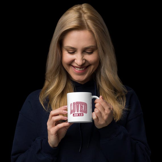 Christian Inspired Ceramic Mug 15oz
