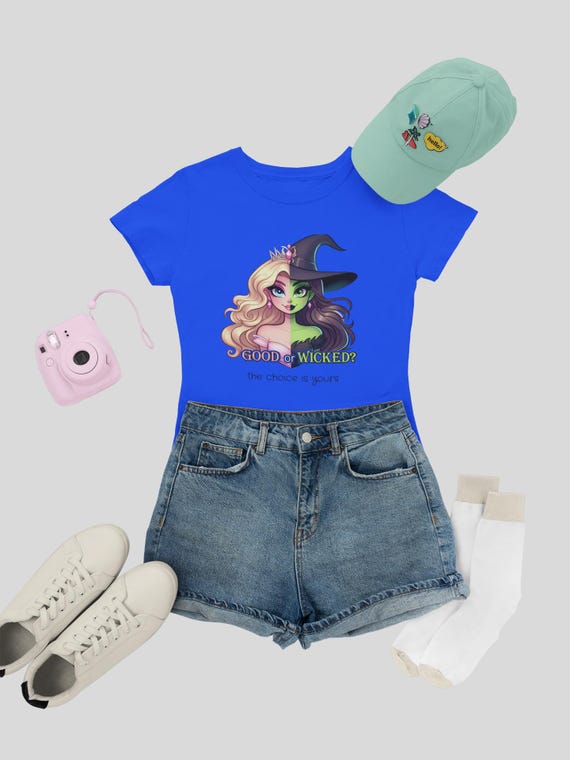 Good or Wicked? Duality T-shirt, The Choice Is Yours, Fun Graphic Tee, Gift for Fairytale Fans, Cozy Casual Wear