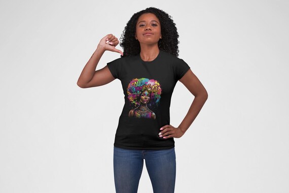 Black Girl Magic Juneteenth Tee, Melanin Unisex Shirt, Colorful African American Tshirt, Ethnic Pride Cotton Top, Celebrate Heritage Fashion