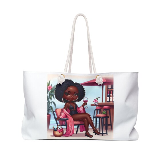 Sippin' & Slayin' Overnight Bag - Luxe Travel Tote