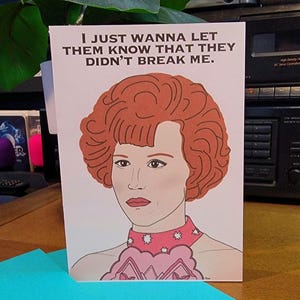 Andie’s Stand: PRETTY IN PINK Inspired Greeting Card