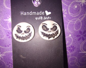 Jack skelington earrings