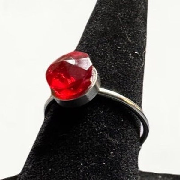 Backstein Edelstein Ring