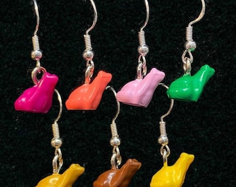 Frog Brick Earrings
