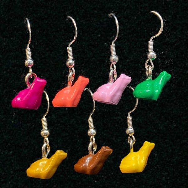 Frog Brick Earrings