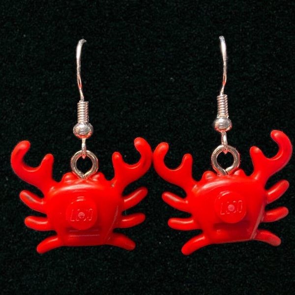 Crab Brick Earrings