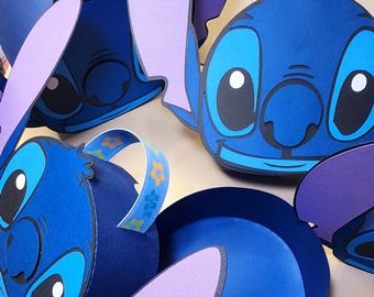 Blue party favor boxes, personalized party favor boxes for boys and girls. L and S party, custom made gable box, treat boxes