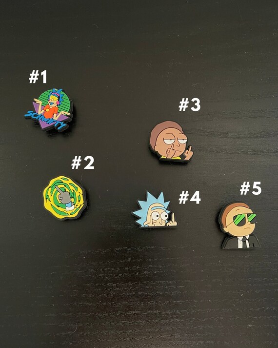 Rick and Morty Croc Charms Funny Charms Crocs Shoe Charms Etsy