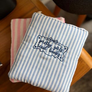E-readerhoes met ritssluiting | Kindle-hoes | Handgemaakte cadeaus | Geborduurd/knoopsluiting (optioneel)