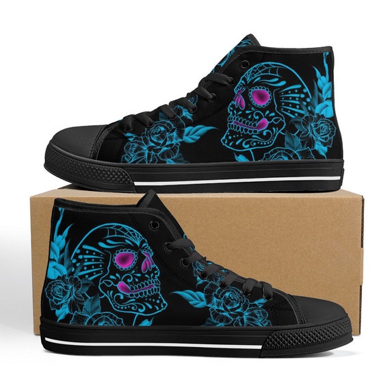 Converse blue casual best sale shoes