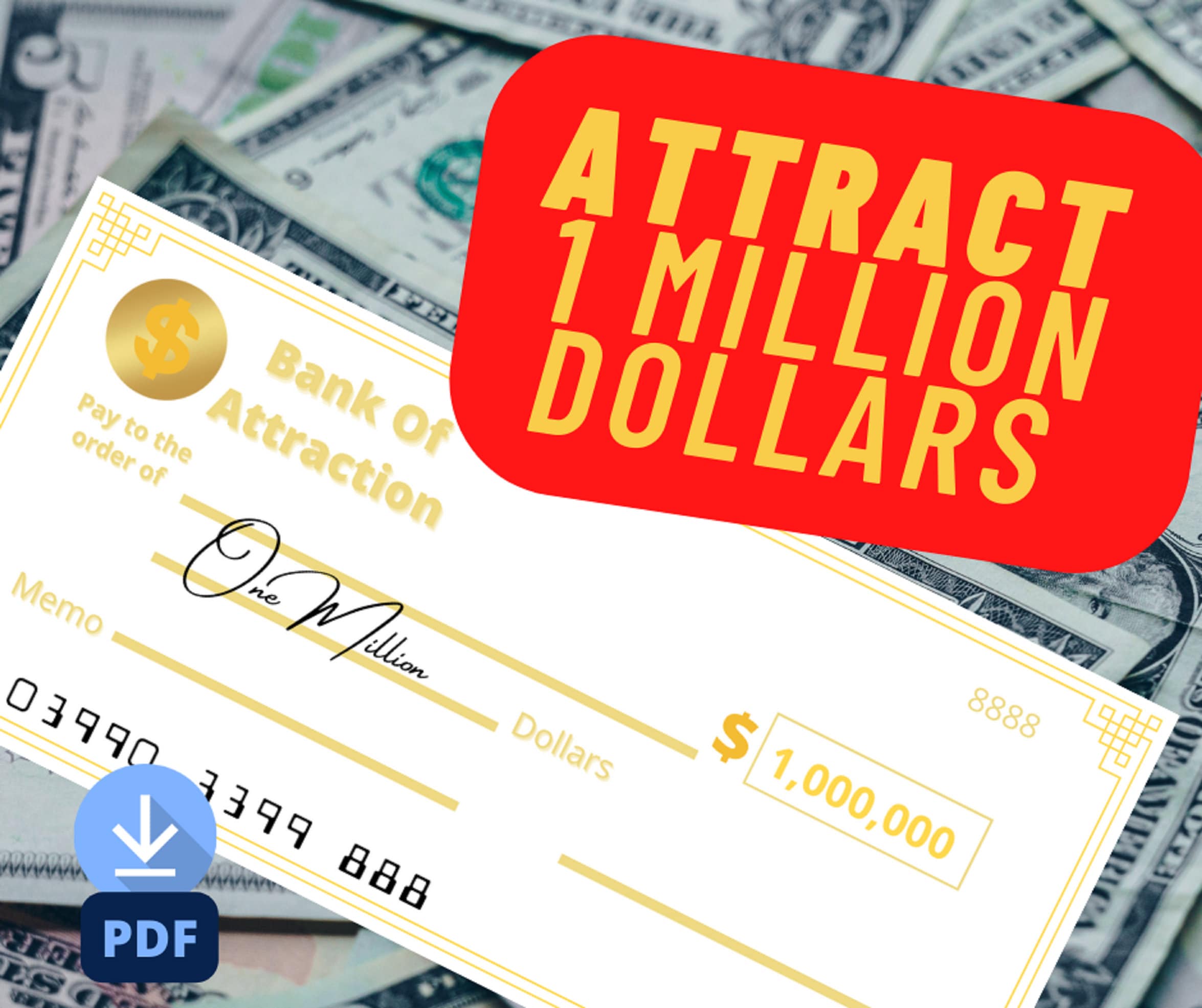 $1,000,000 Check