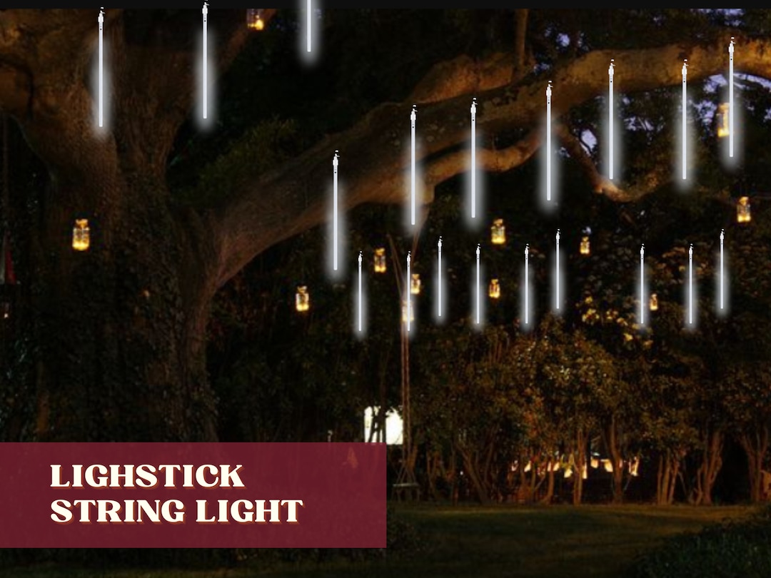 Christmas Light Stick String Lights Decorative Lights Etsy