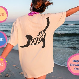 SVG Karma Cat PNG Eras Tour Tshirt Karma Cat SVG Eras Outfit