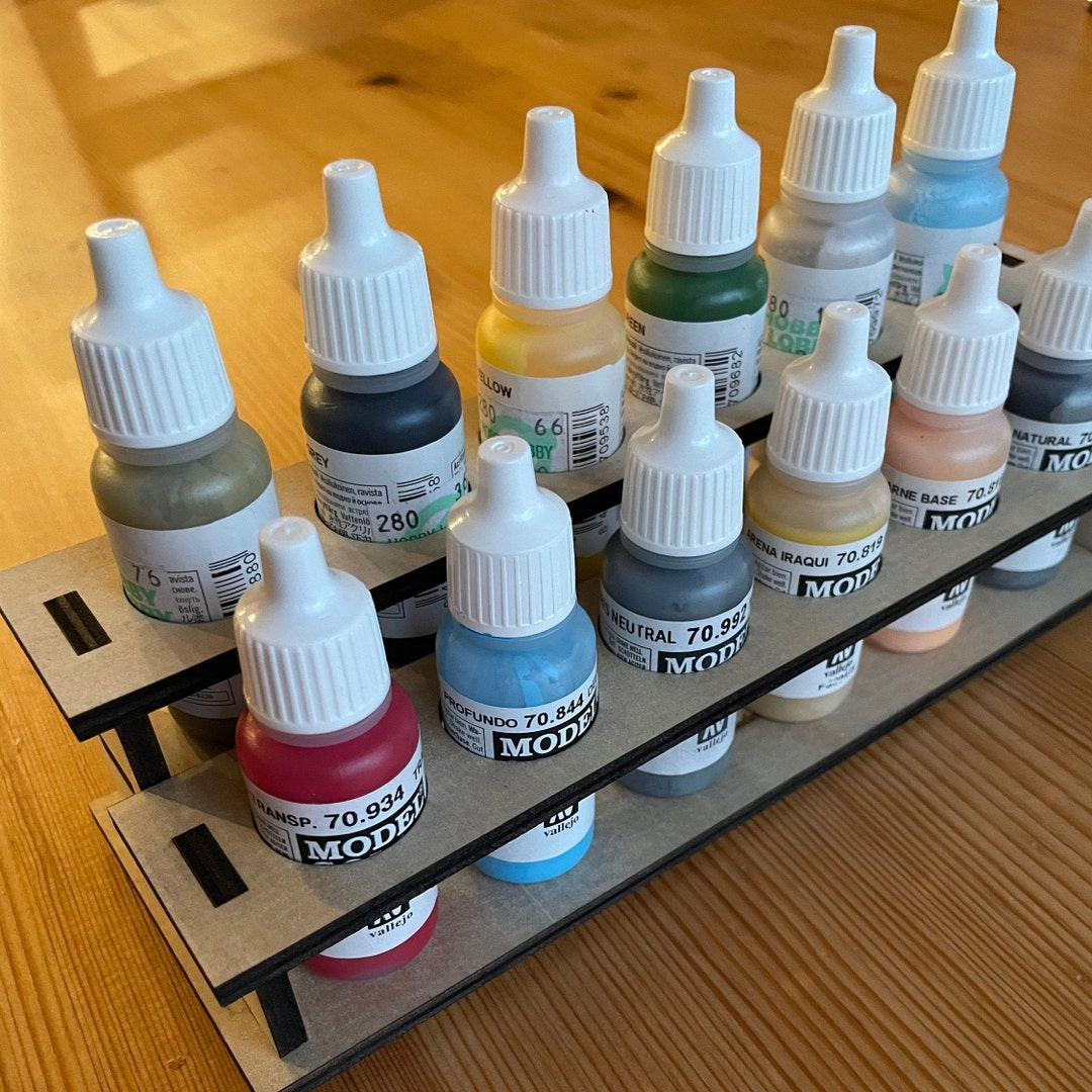 Paint Rack of 12 - Etsy